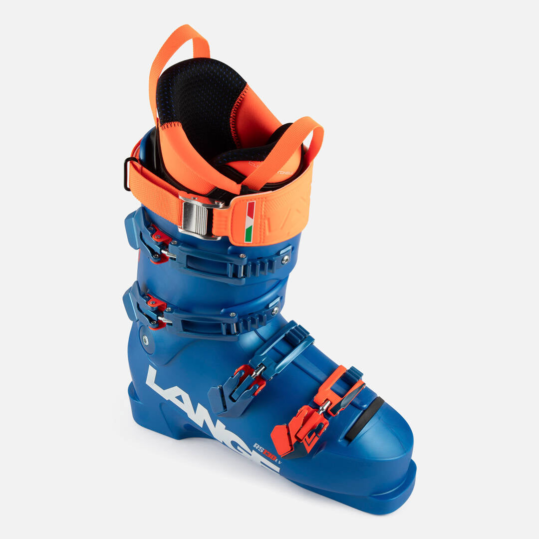 Lange RS130 MV Vibrant Blue Boots - Alpine Imports
