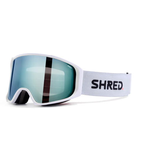 Shred Simplify + Pure White CBL 2.0 ICE/Deep Blue Mirror + CBL Sky Mirror