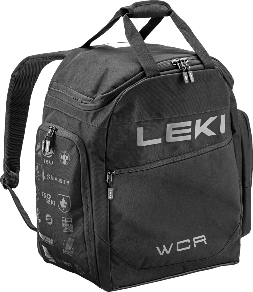 Leki WCR Ski Boot Bag 60L Black 26-27