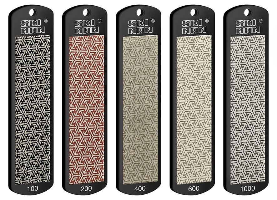Ski Man 100mm Diamond Files