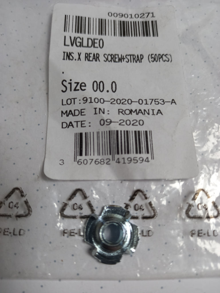 Lange Insert rear screw & strap